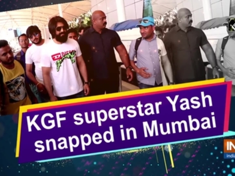 KGF superstar Yash snapped in Mumbai