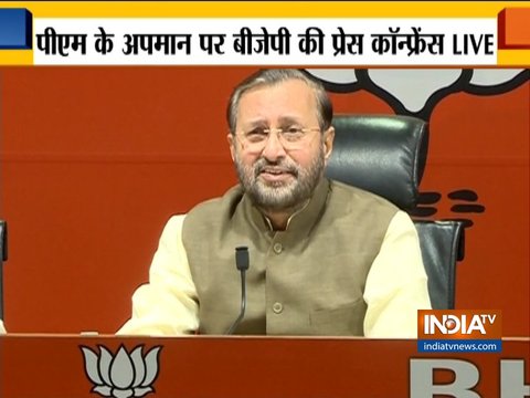 Prakash Javadekar hits back after Congress leader's remarks on PM Modi