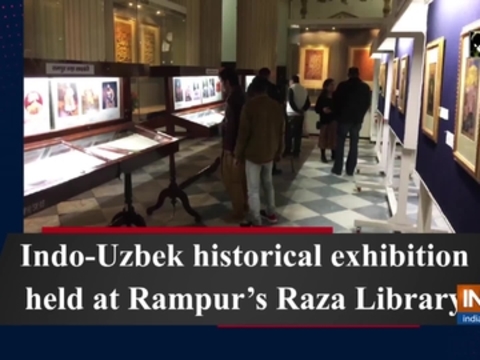 Indo-Uzbek historical exhibition held at Rampur's Raza Library