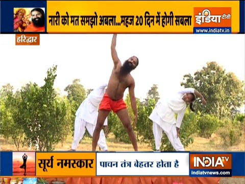 Yogasanas to build strong muscles from Swami Ramdev