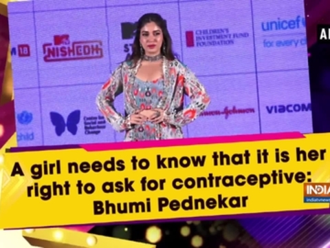 A girl needs to know that it is her right to ask for contraceptive: Bhumi Pednekar