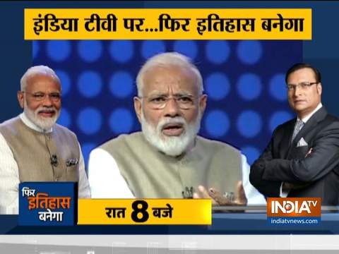 PM Modi speaks about terrorist Masood Azhar in an exclusive interaction with Rajat Sharma