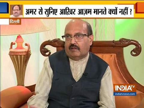 Azam Khan is motivated by Samajwadi Party and can do anything: Amar Singh EXCLUSIVELY to India TV