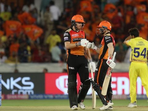 IPL 2019: Bairstow, Warner fifties help Hyderabad thrash MS Dhoni-less Chennai