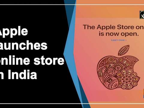 Apple launches online store in India
