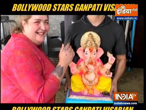 Look how Bollywood celebs enjoyed Ganpati Visarjan