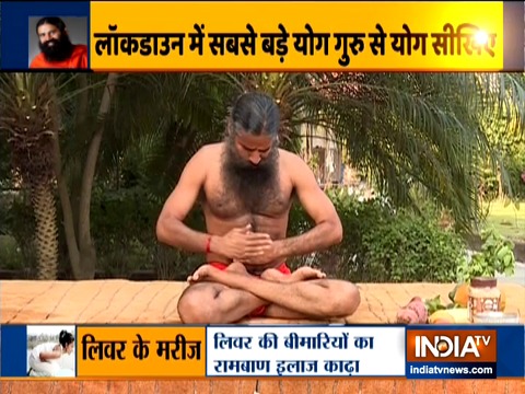 Swami Ramdev shares yoga tips for fatty liver