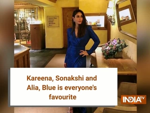 Kareena, Sonakshi and Alia; bold hue of blue seems to be everyone's favourite