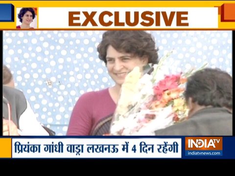 UP Congress workers plan grand welcome for Priyanka Gandhi at Lucknow