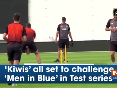 'Kiwis' all set to challenge 'Men in Blue' in Test series