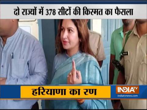 Assembly Polls: Bhagwat-Ajit, Babita-Sonali cast their votes