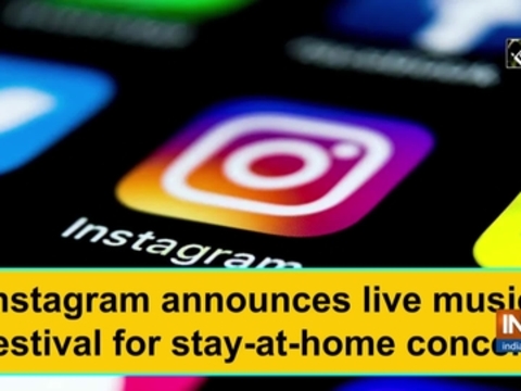 Instagram announces live music festival for stay-at-home concert