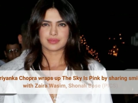 Priyanka Chopra wraps up The Sky Is Pink by sharing smiles with Zaira Wasim, Shonali Bose (PICS)