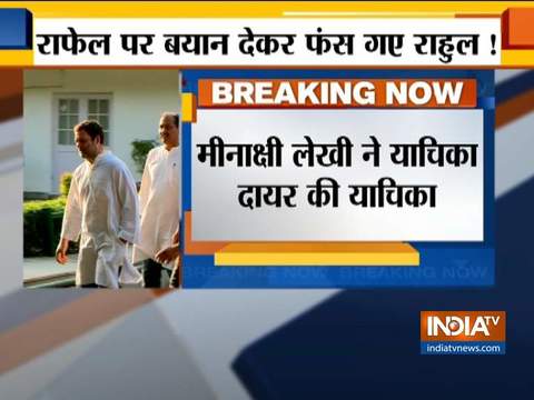 BJP MP Meenakshi Lekhi files criminal contempt case against Congress president Rahul Gandhi