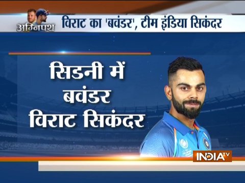 3rd T20I: Clinical India sink Australia by 6 wickets, draw series 1-1