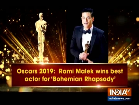 Oscars 2019: Rami Malek wins Best actor award for Bohemian Rhapsody