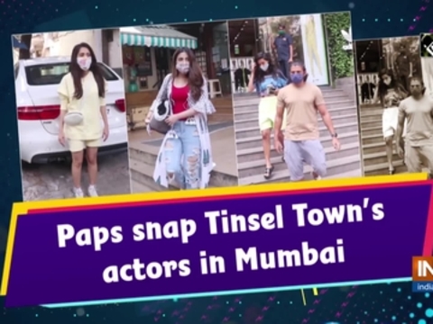 Paps snap Tinsel Town's actors in Mumbai