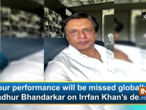 Your performance will be missed globally: Madhur Bhandarkar on Irrfan Khan's demise