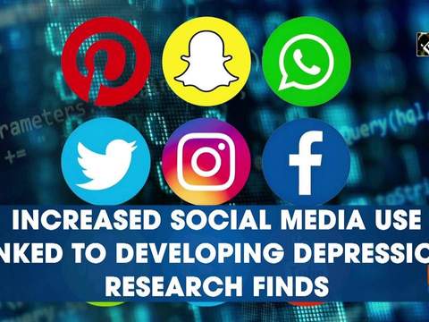 Increased social media use linked to developing depression, research finds