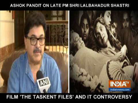 Everyone has right to make films on leaders: Ashok Pandit on The Tashkent Files controversy