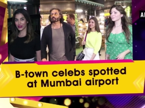 B-town celebs spotted at Mumbai airport