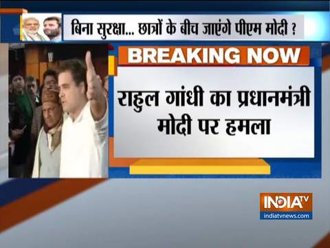 PM Modi does not have guts to speak to students on economy, says Rahul Gandhi