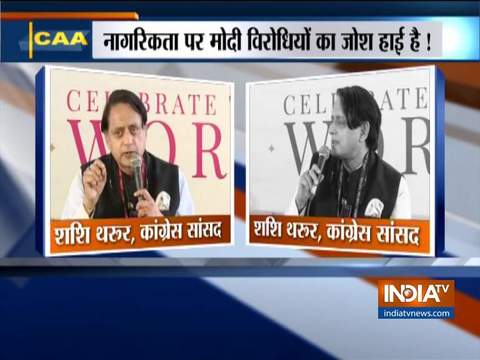 Giving citizenship on the basis of religion is the idea of Jinnah not Mahatma Gandhi: Shashi Tharoor