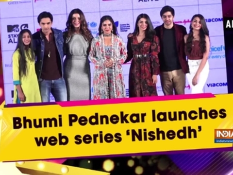 Bhumi Pednekar launches web series 'Nishedh'