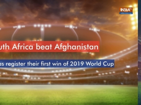 2019 World Cup, Match 21: Tahir, De Kock star in South Africa's maiden 2019 WC win over Afghanistan