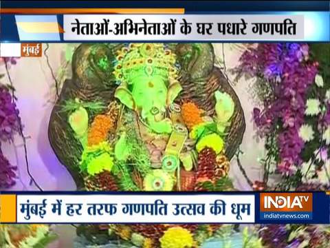 Mumbai: Bollywood celebs attend Ganpati celebrations at Ambani House