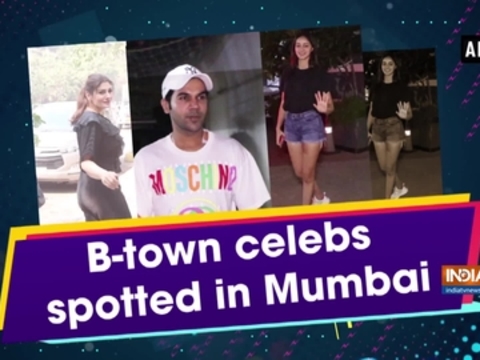 B-town celebs spotted in Mumbai