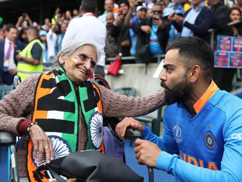 2019 World Cup: Virat Kohli wins hearts off the field with incredible gesture towards 87-year-old fan