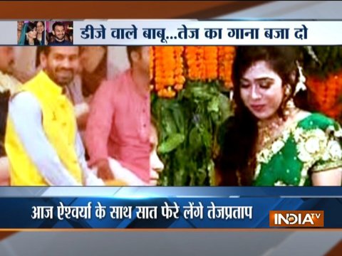 RJD supremo Lalu Prasad Yadav's son Tej Pratap Yadav to get married today