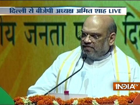 Kejriwal Ji might blame EVMs for our victory, to know real reason, meet our booth incharge: Amit Shah