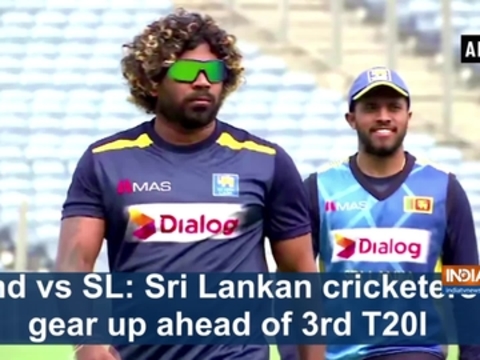 Ind vs SL: Sri Lankan cricketers gear up ahead of 3rd T20I