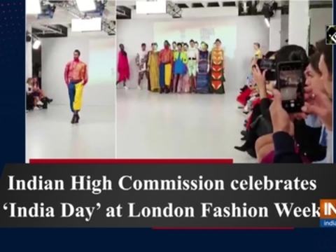 Indian High Commission celebrates 'India Day' at London Fashion Week