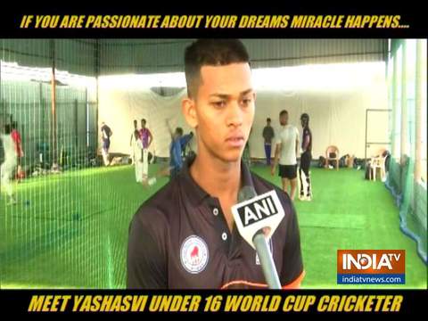 Yashasvi Jaiswal tells his inspirational story