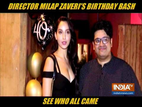 Bollywood celebs dazzale at Milap Zaveri's birthday bash