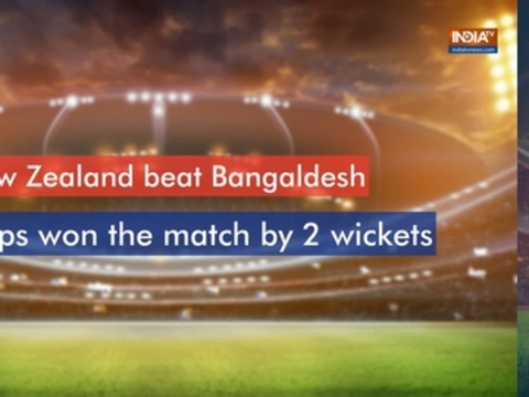 2019 World Cup, Match 9: Taylor's 82, Henry's 4/47 star in New Zealand's thrilling 2-wicket win over Bangladesh