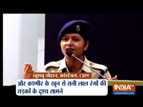 CRPF Constable Khusboo Yadav attacks narratives against Article 370 ...