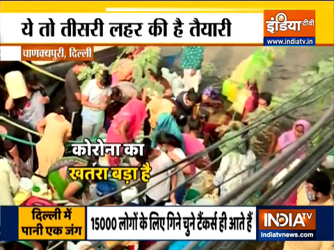Delhi water crisis: Residents living in various parts of the national capital facing water shortage - India TV News
