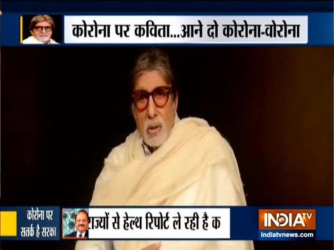 Amitabh Bachchan writes a poem on coronavirus