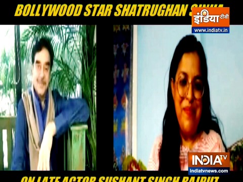 Shatrughan Sinha remembers Sushant Singh Rajput