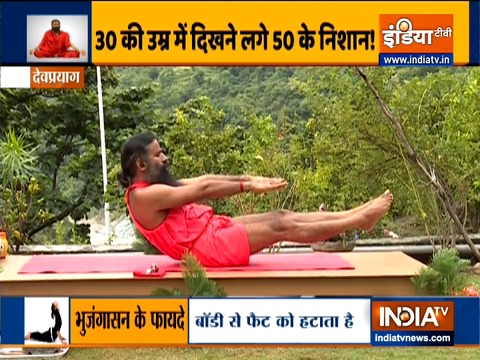 Swami Ramdev shares helpful yogasanas to treat thyroid problems