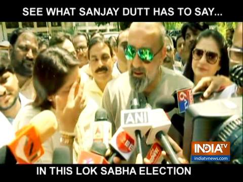 Sanjay Dutt extends support to sister Priya Dutt for Lok Sabha Elections