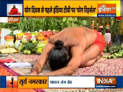 Prevent dehydration and heat stroke with Swami Ramdev's yoga tips