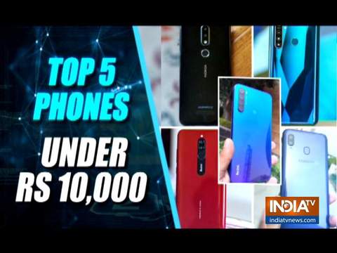 Top 5 smartphones under Rs. 10,000 in India: Redmi Note 8, Realme 5s and more