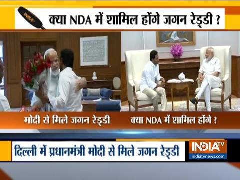 YSRCP chief Jaganmohan Reddy meets Narendra Modi in Delhi