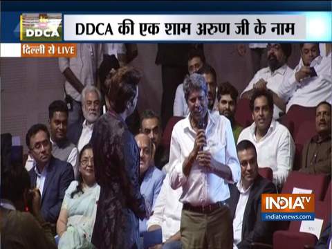 Arun Jaitley's contribution to Indian cricket is immense: Kapil Dev