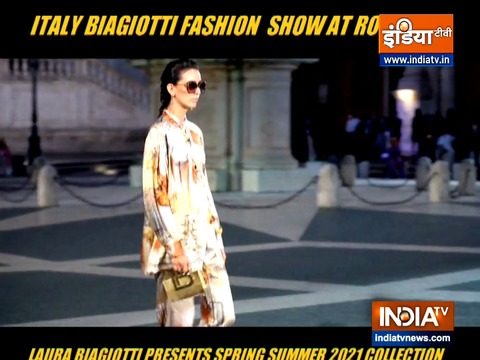 Witness the sizzling Italy Biagiotti fashion show that took place in Rome